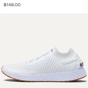 NEW🔥NOBULL Allday Knit Shoes - White Gum Unisex 9.5 M, 11 W $149